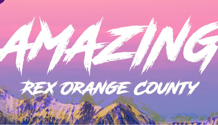 Lirik Lagu AMAZING - Rex Orange Country