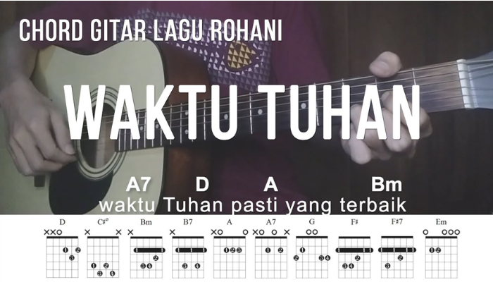 Chord & Lirik Lagu Rohani Waktu Tuhan