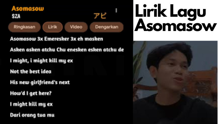 Lirik Lagu Viral Tiktok Kill Bill - Asomasow