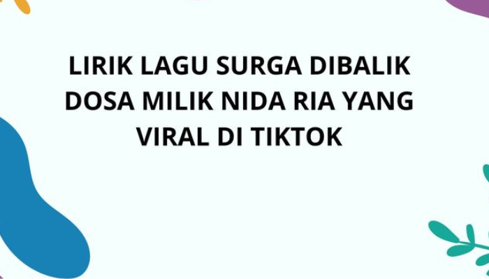 Lirik Lagu Terpopuler Surga Di Balik Dosa