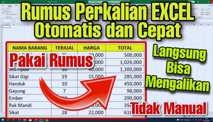 Memahami Rumus Perkalian di Excel: Panduan Lengkap