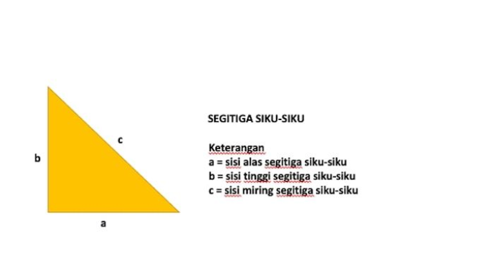 Rumus Segitiga Siku-siku: Penjelasan Lengkap dan Contoh Penggunaan